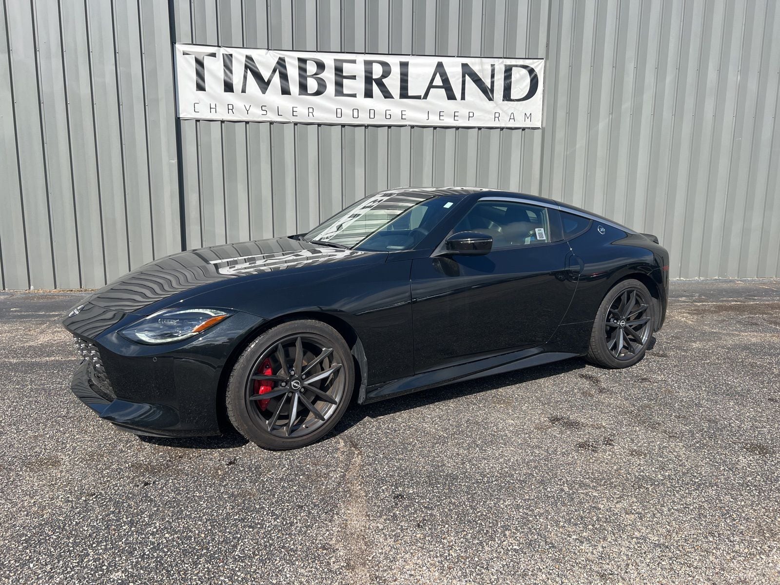 2024 Nissan Z Performance Auto in Black Diamond Pearl — front three-quarter view