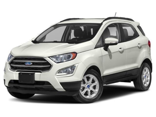 2019 Ford EcoSport SE in Shadow Black — front three-quarter view